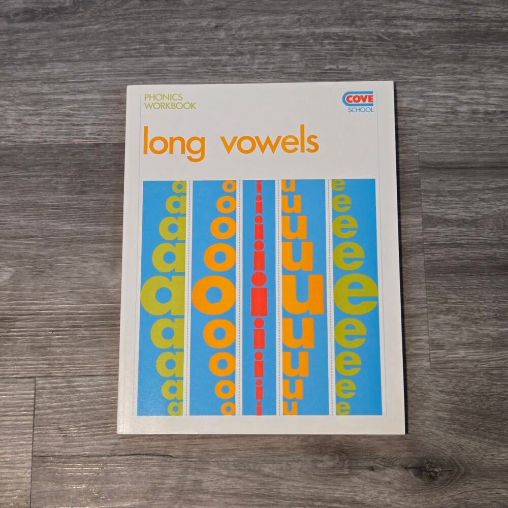 Cove School Phonics Long Vowels Workbook Joyce Dadouche Vintage Curriculum